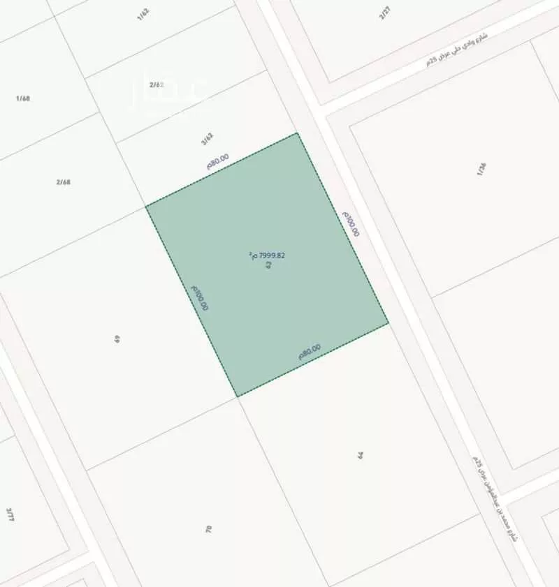 أرض 8000 م² في الرياض 2