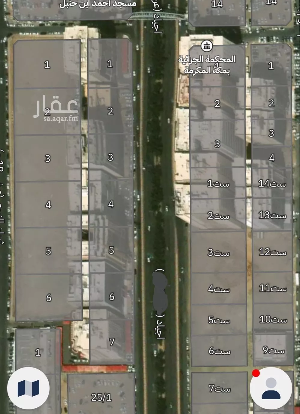 أرض 730 م² في الهجرة 2