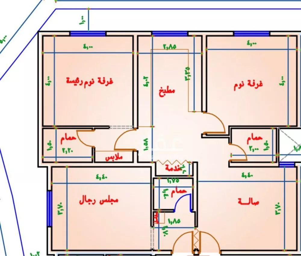 3 bedroom apartment in Al Naseem, Makkah 8