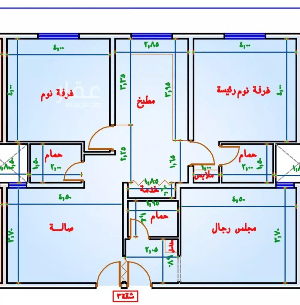 3 bedroom apartment in Al Naseem, Makkah 9