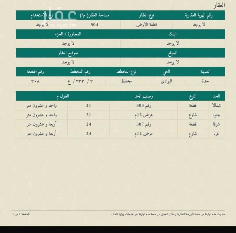 land in Al Nuzhah, Jeddah 3