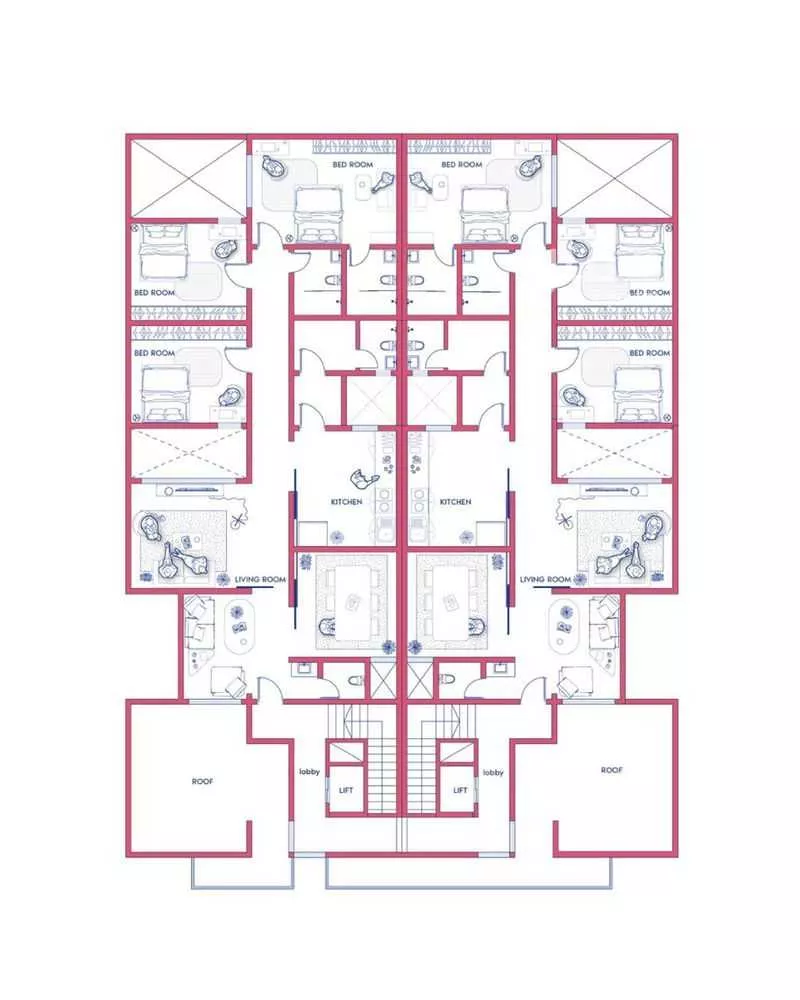 شقة 3 غرف في الشرق 4