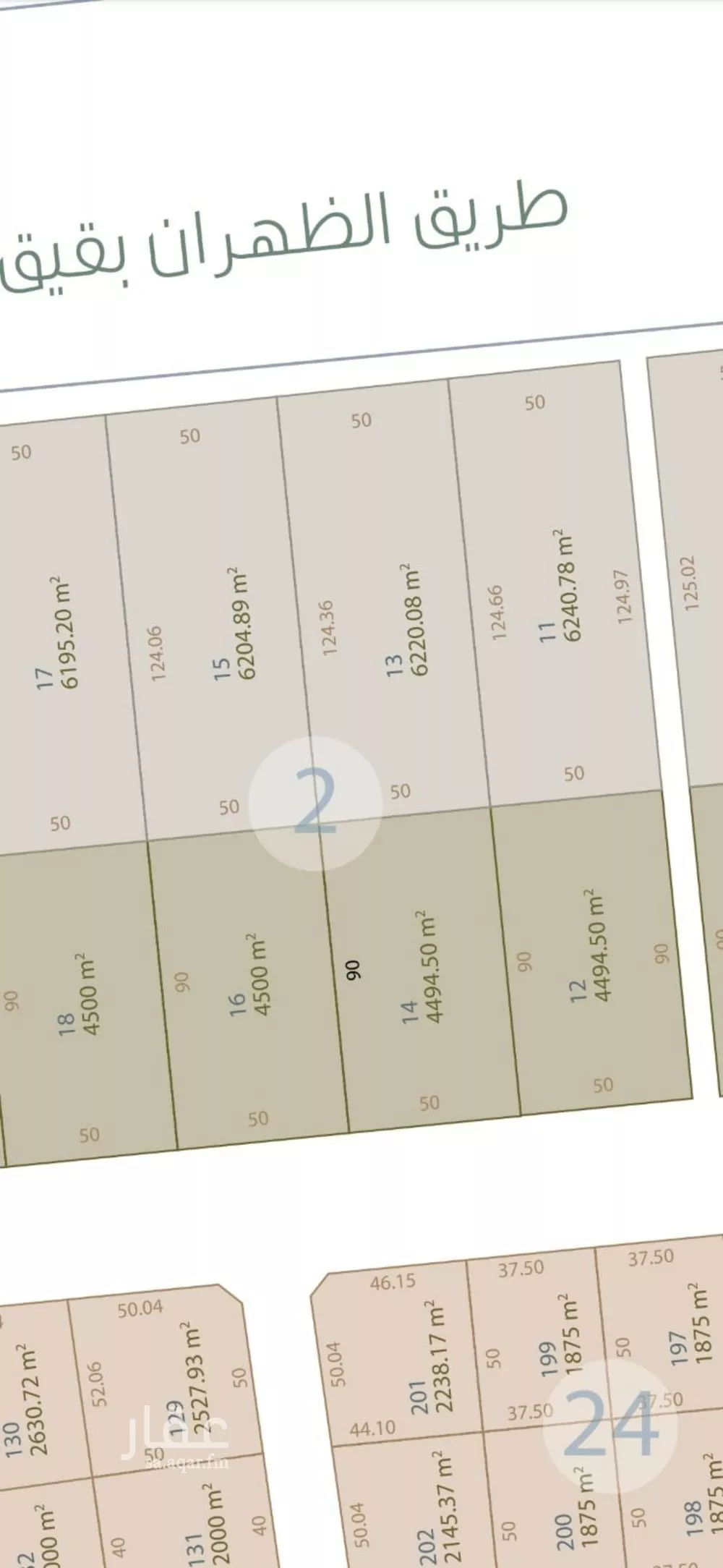 أرض 6220 م² في المدينة الصناعية الثانية 1