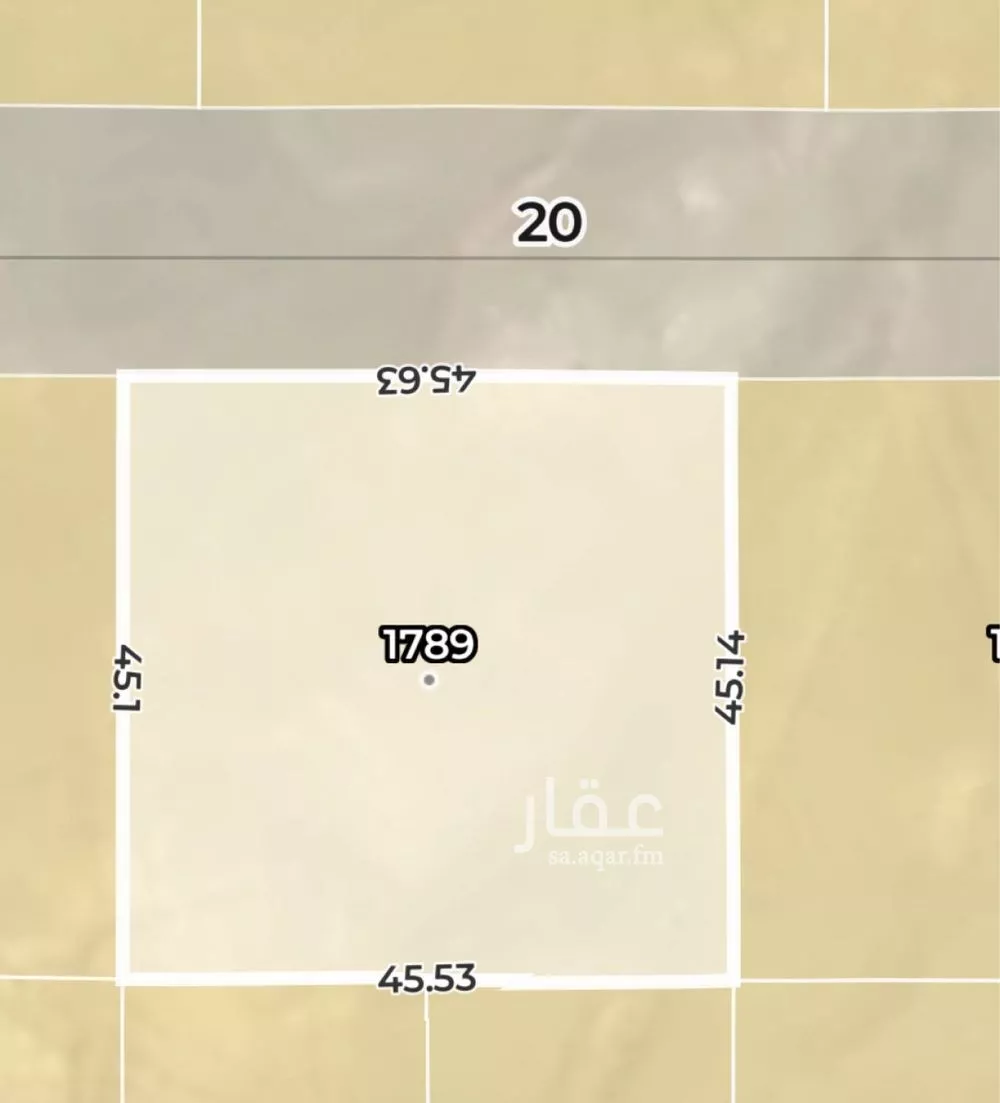 2052 sqm land in Dahiat Namar 2