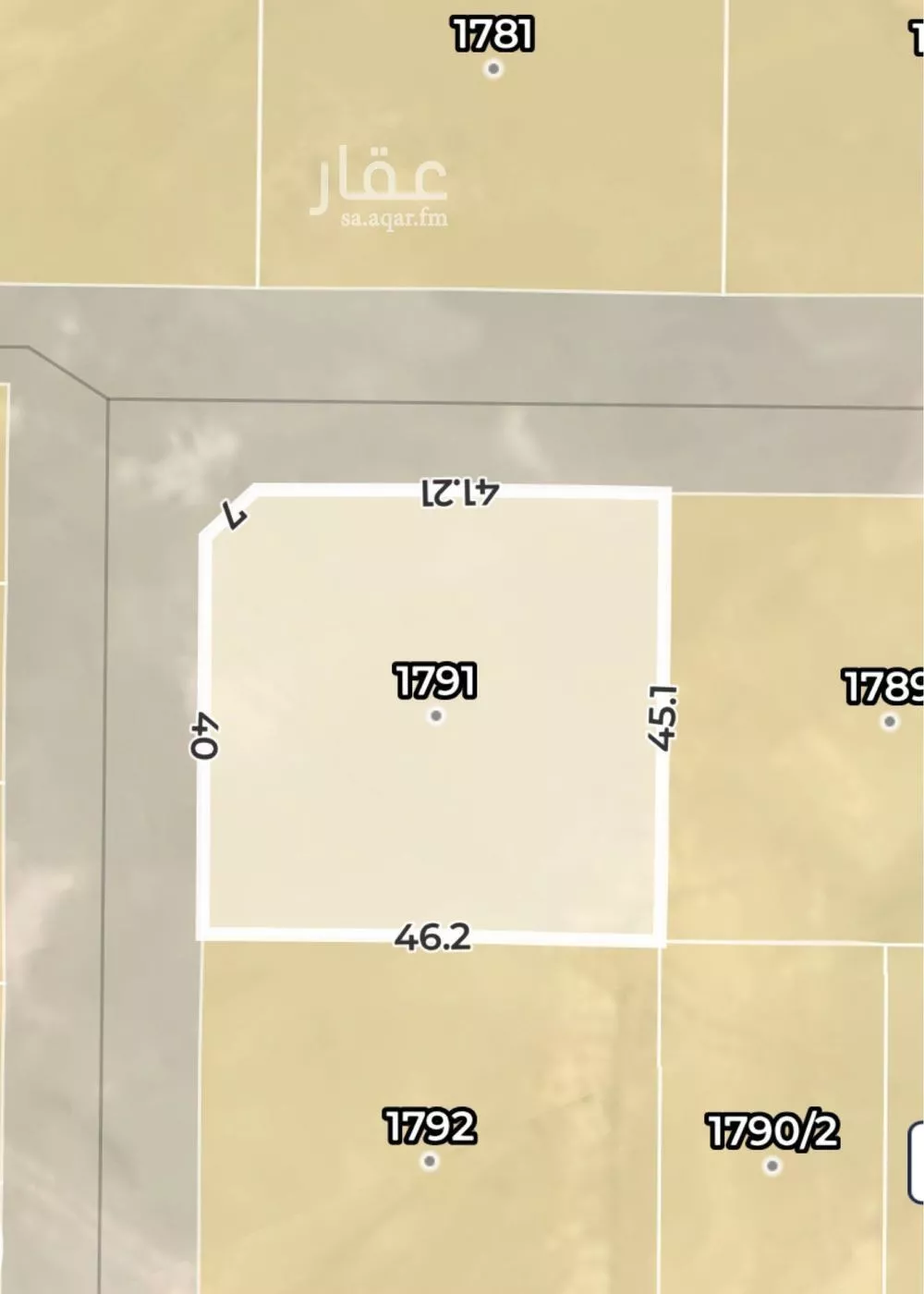 2069 sqm land in Dahiat Namar 2