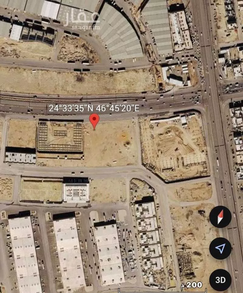 أرض 3577 م² في المصانع 4