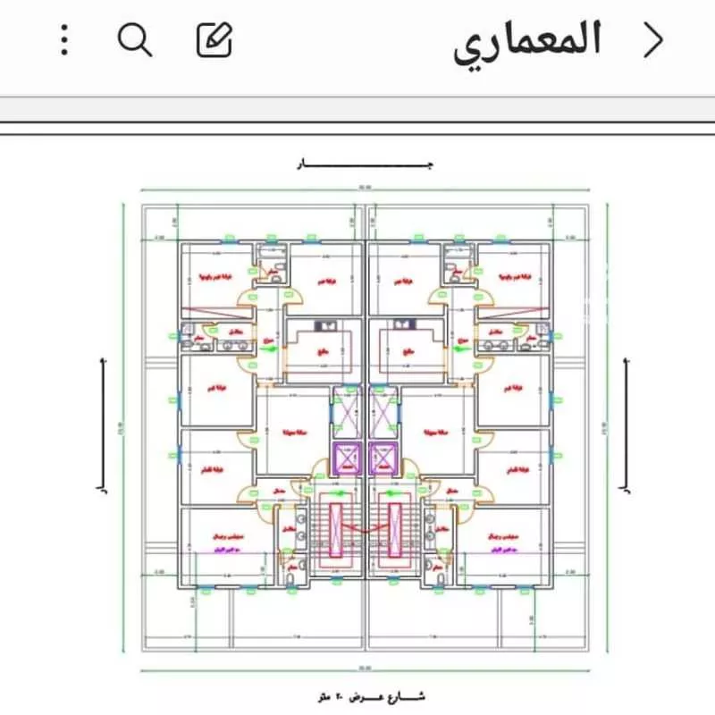 عمارة 625 م² في ديراب 2