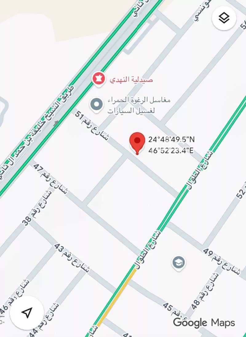 أرض 660 م² في الجنادرية 1