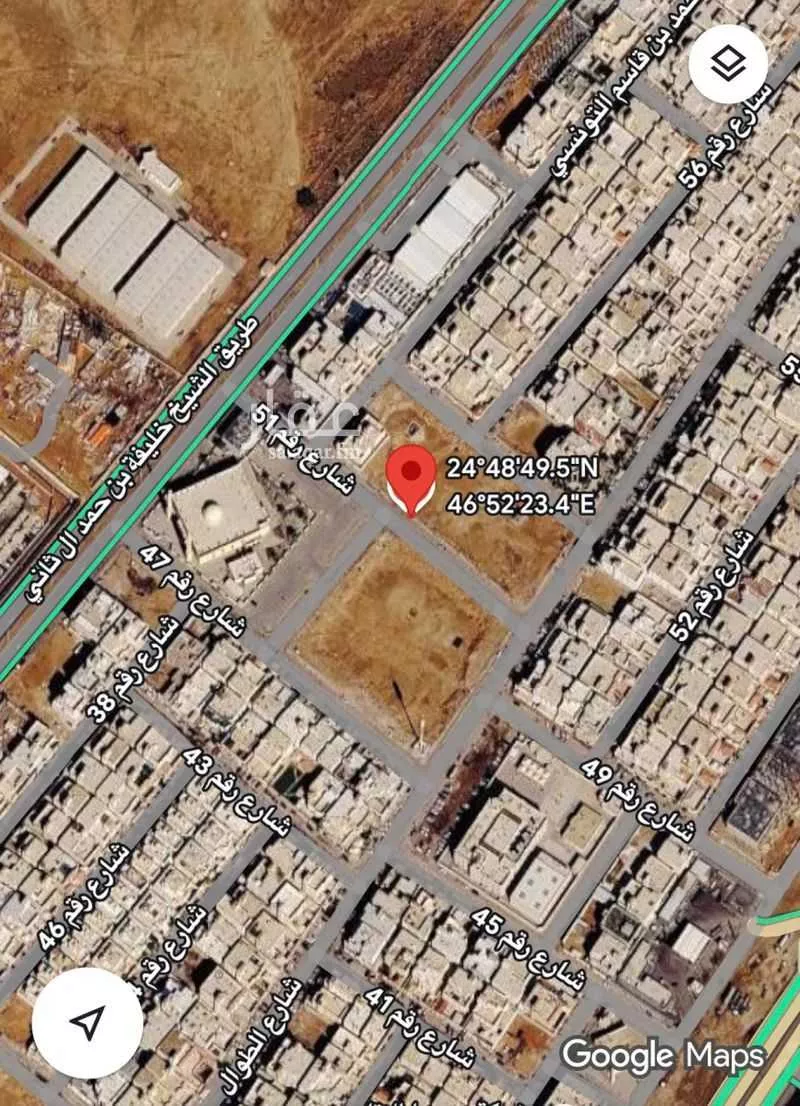 أرض 660 م² في الجنادرية 2