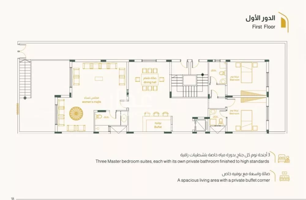 7 bedroom villa in Al Qiblatayn, Madinah 4