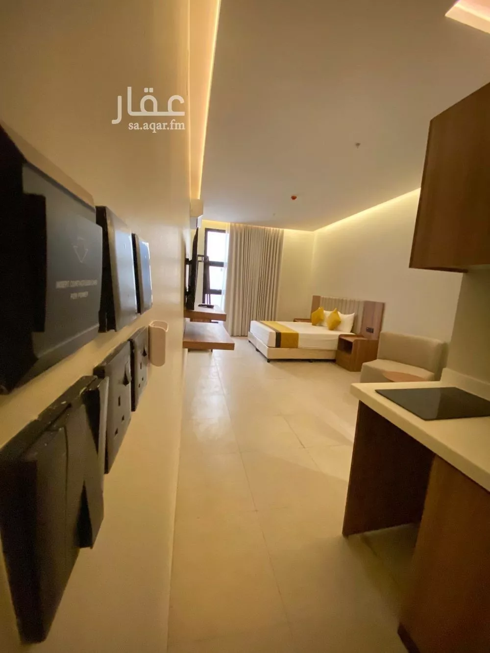 شقة 1 غرف في الرمال 3