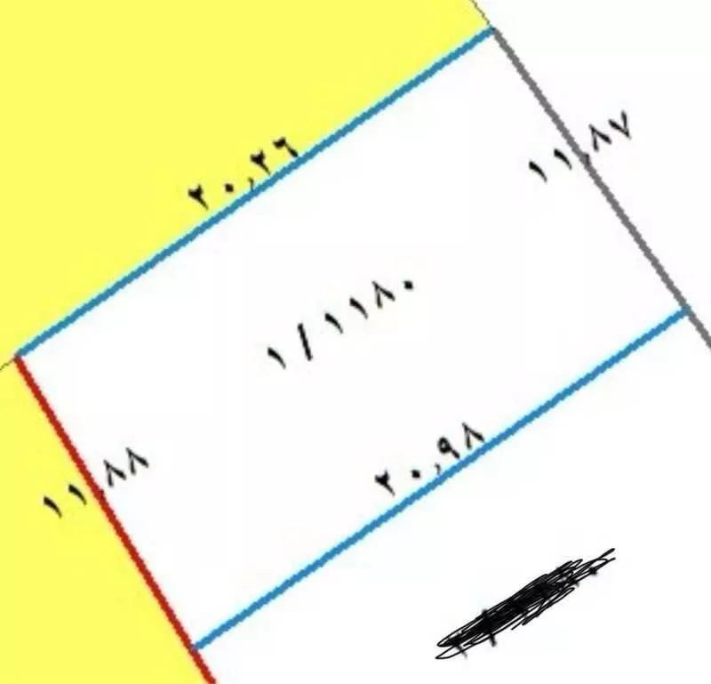 أرض 244 م² في الشعلة 2