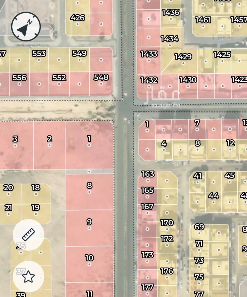 500 sqm land in Al Yaqout