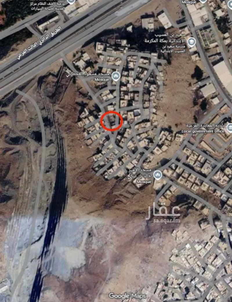 أرض 356 م² في ريع زاخر