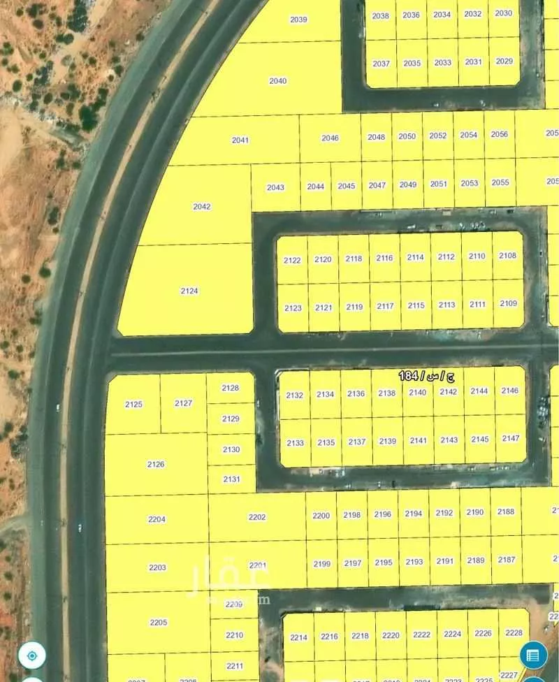 أرض 625 م² في جدة