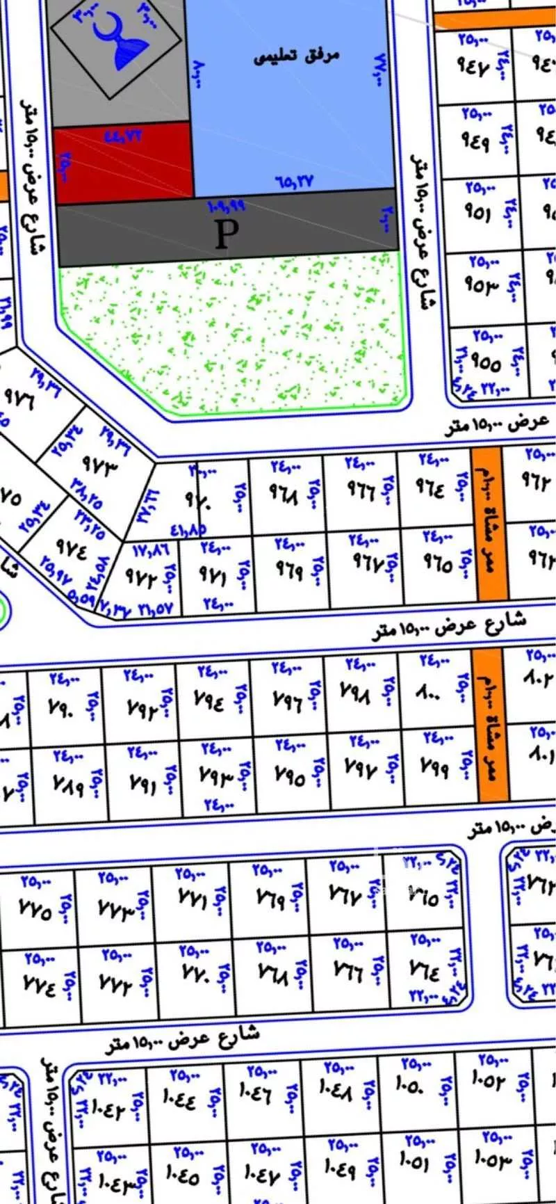 أرض 312 م² في البشائر