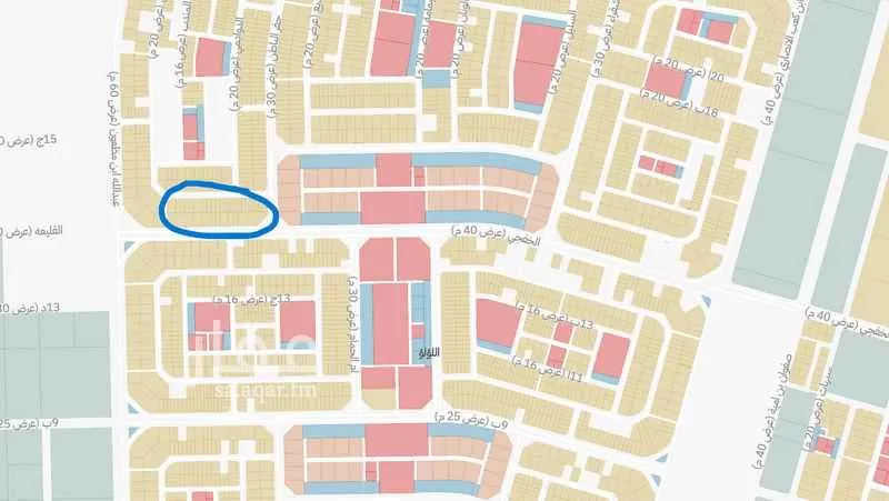 أرض 1000 م² في اللؤلؤ 3