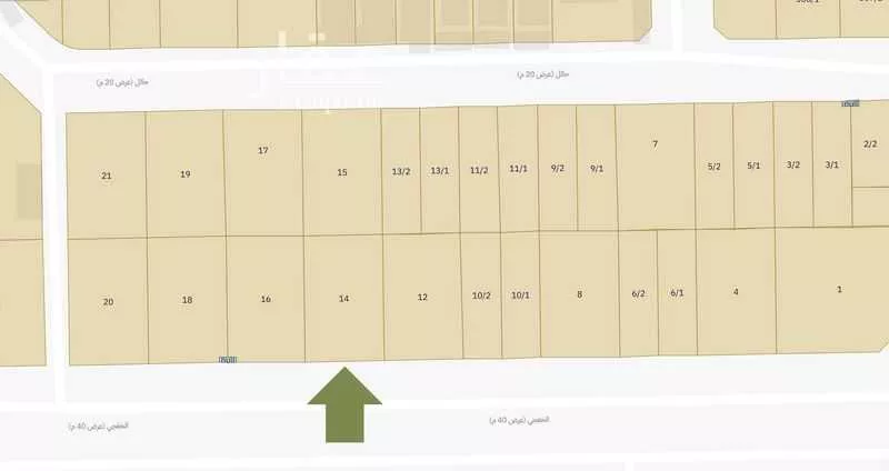 أرض 1000 م² في اللؤلؤ 1