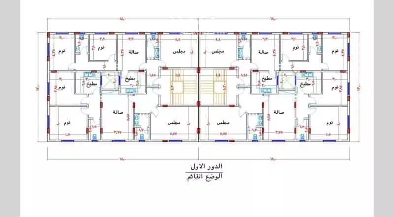 800 sqm building in Al Mansurah 2