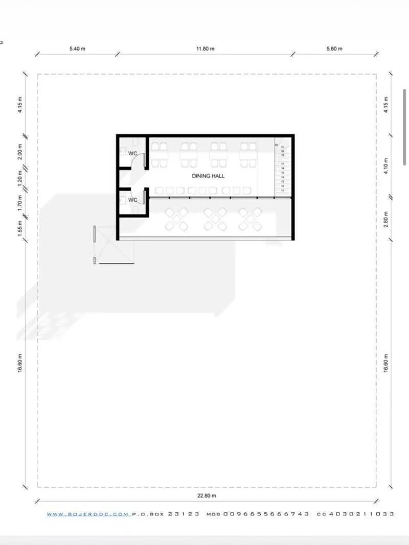 محل 644 م² في المحمدية 2