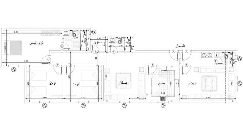 شقة 4 غرف في الجصة، المدينة المنورة 10