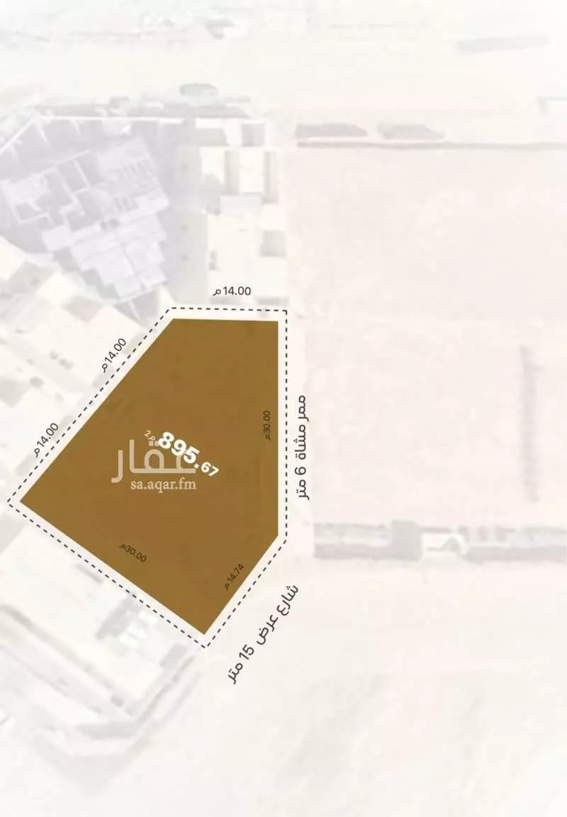 أرض 895 م² في بدر 3