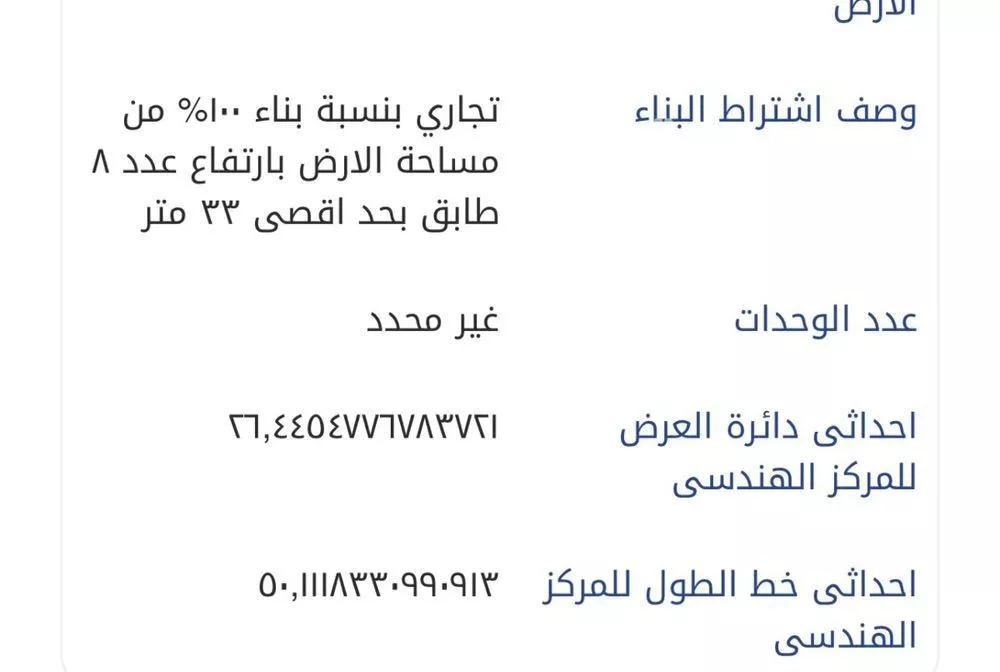 597 sqm land in Al Amamra 3