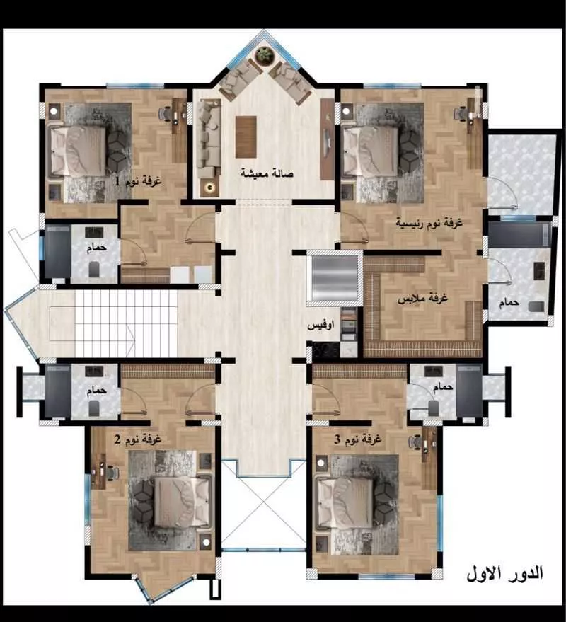 4 bedroom villa in Al Uyun 3
