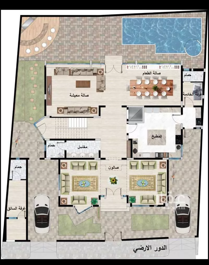 4 bedroom villa in Al Uyun 2