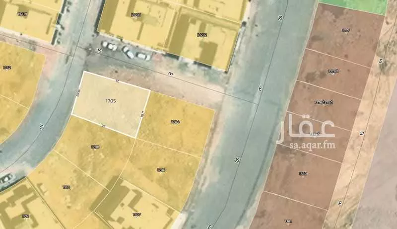 أرض 432 م² في المهدية 3