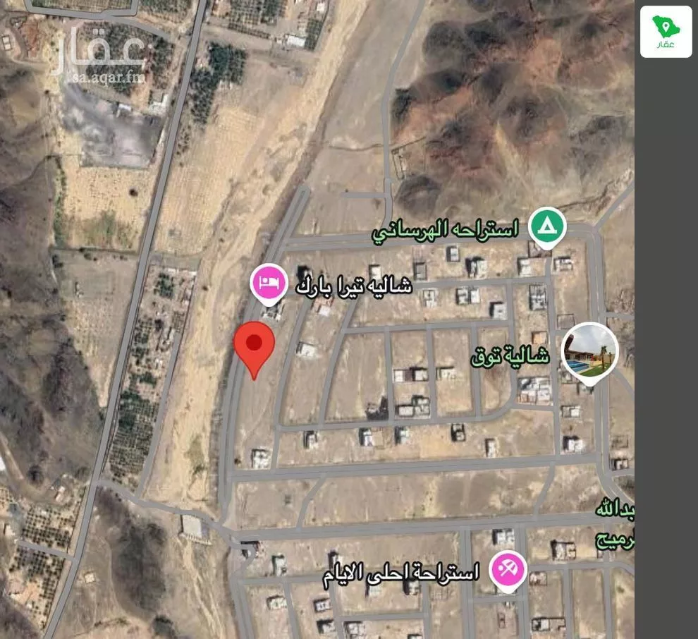 أرض 689 م² في النقس 2