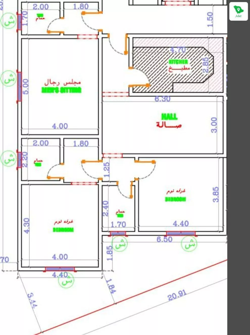 3 bedroom apartment in Al Adl, Jeddah 15