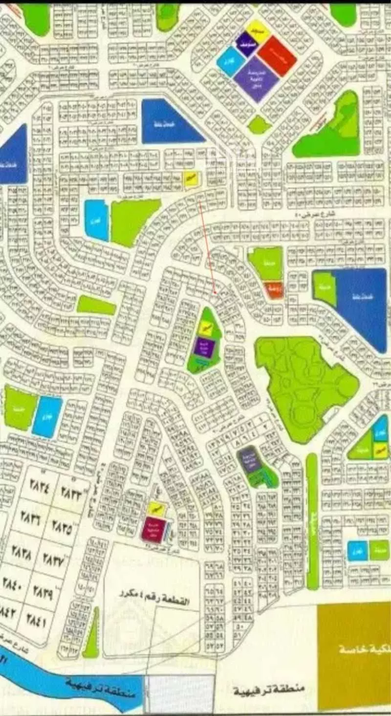 أرض 893 م² في الزمرد 3