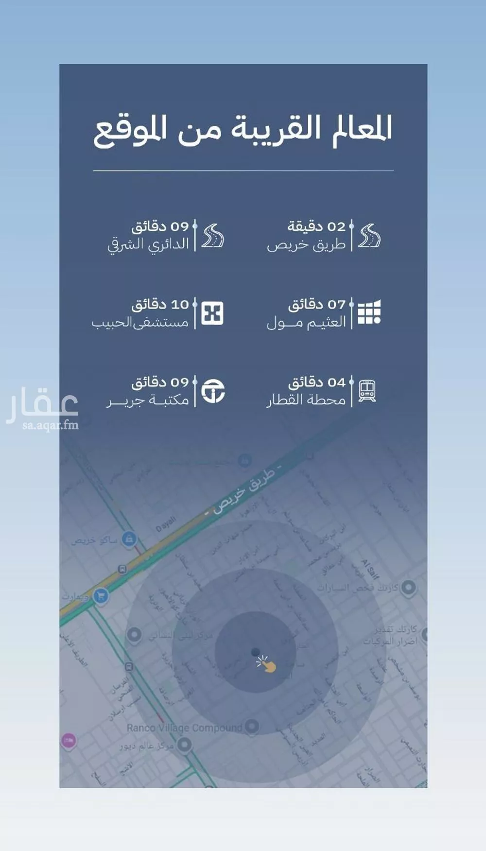 عمارة 550 م² في المنار 5