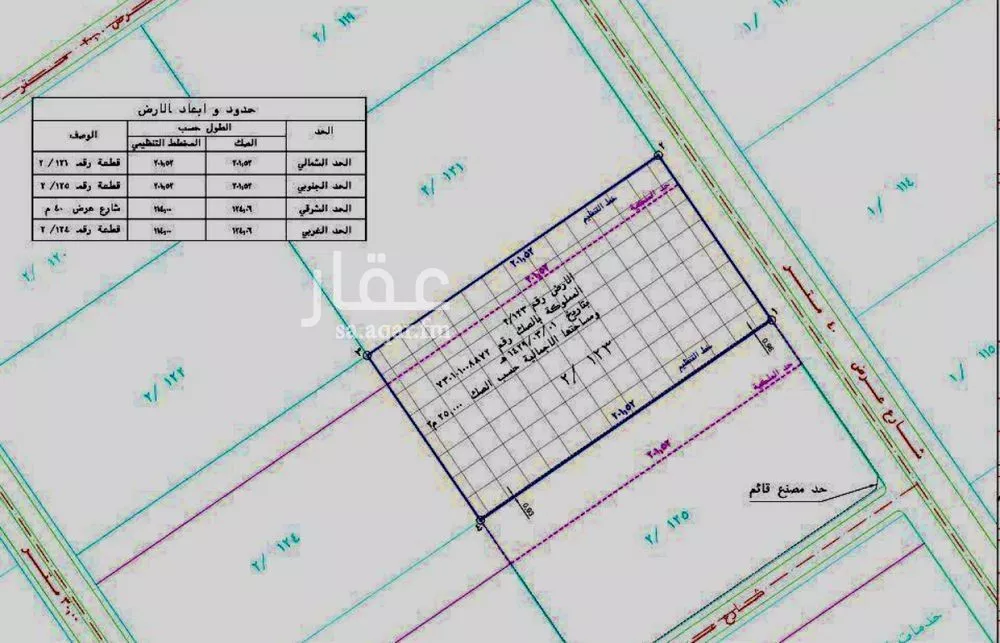 أرض 25000 م² في المدينة الصناعية الثانية 2