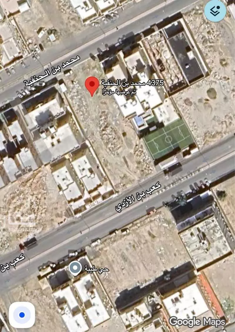 أرض 1200 م² في طيبة