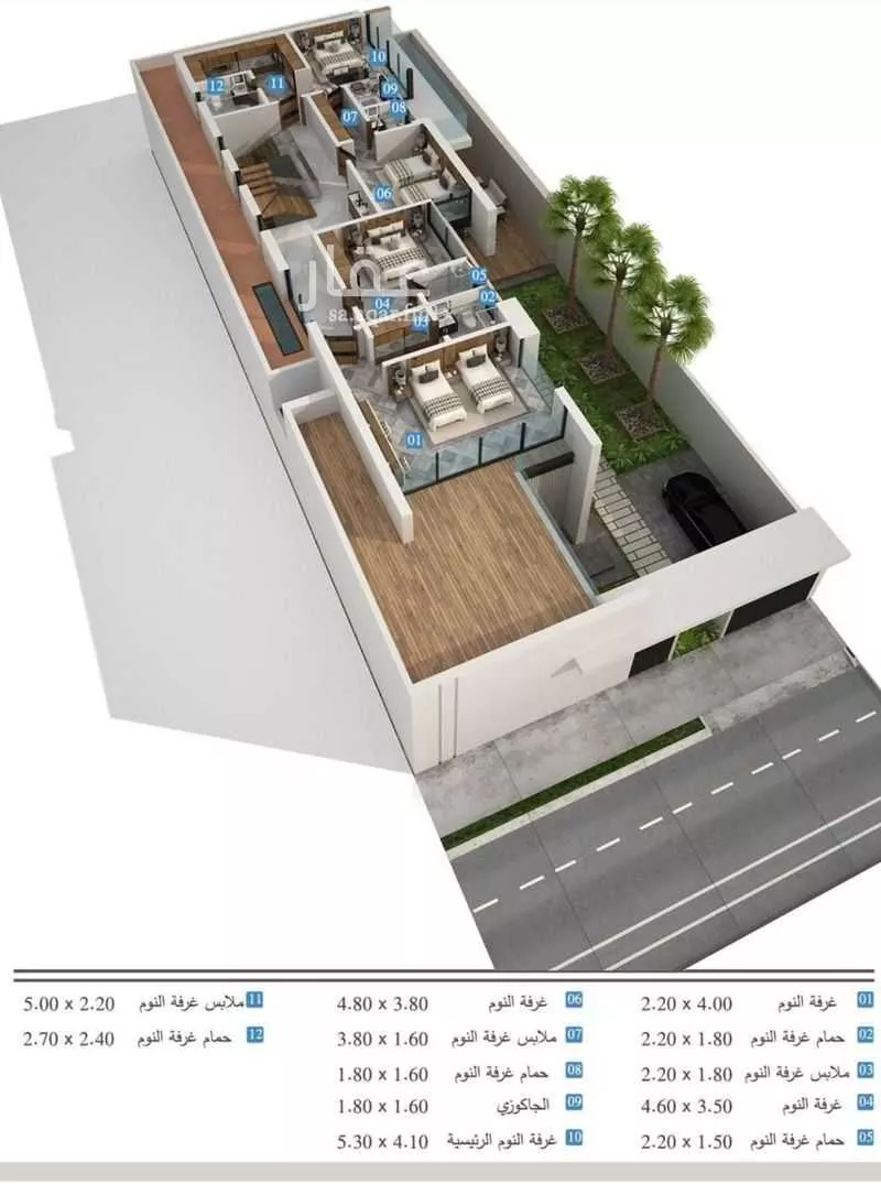 فيلا 5 غرف في عرقة 2