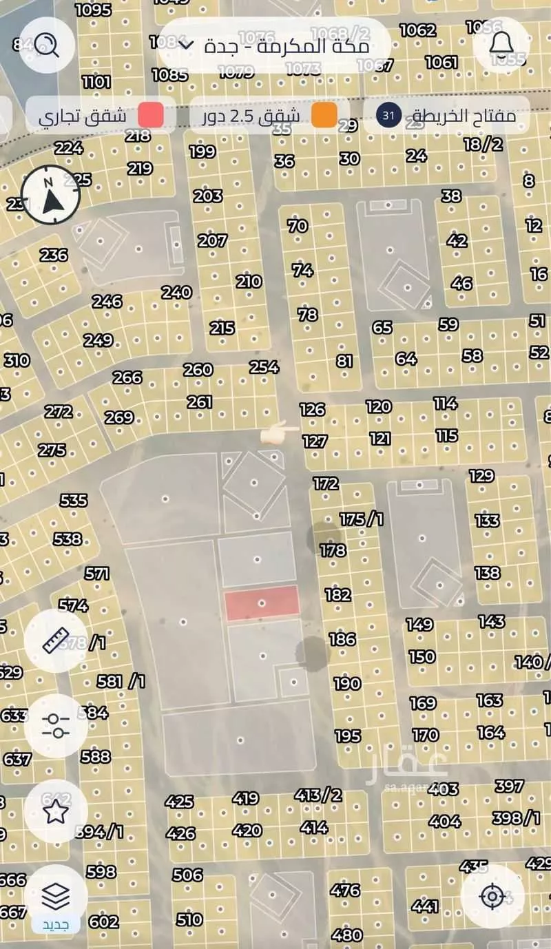 أرض 285 م² في جدة 3