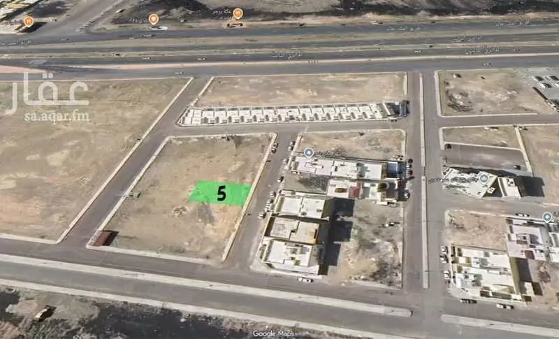 أرض 532 م² في الملك فهد 5