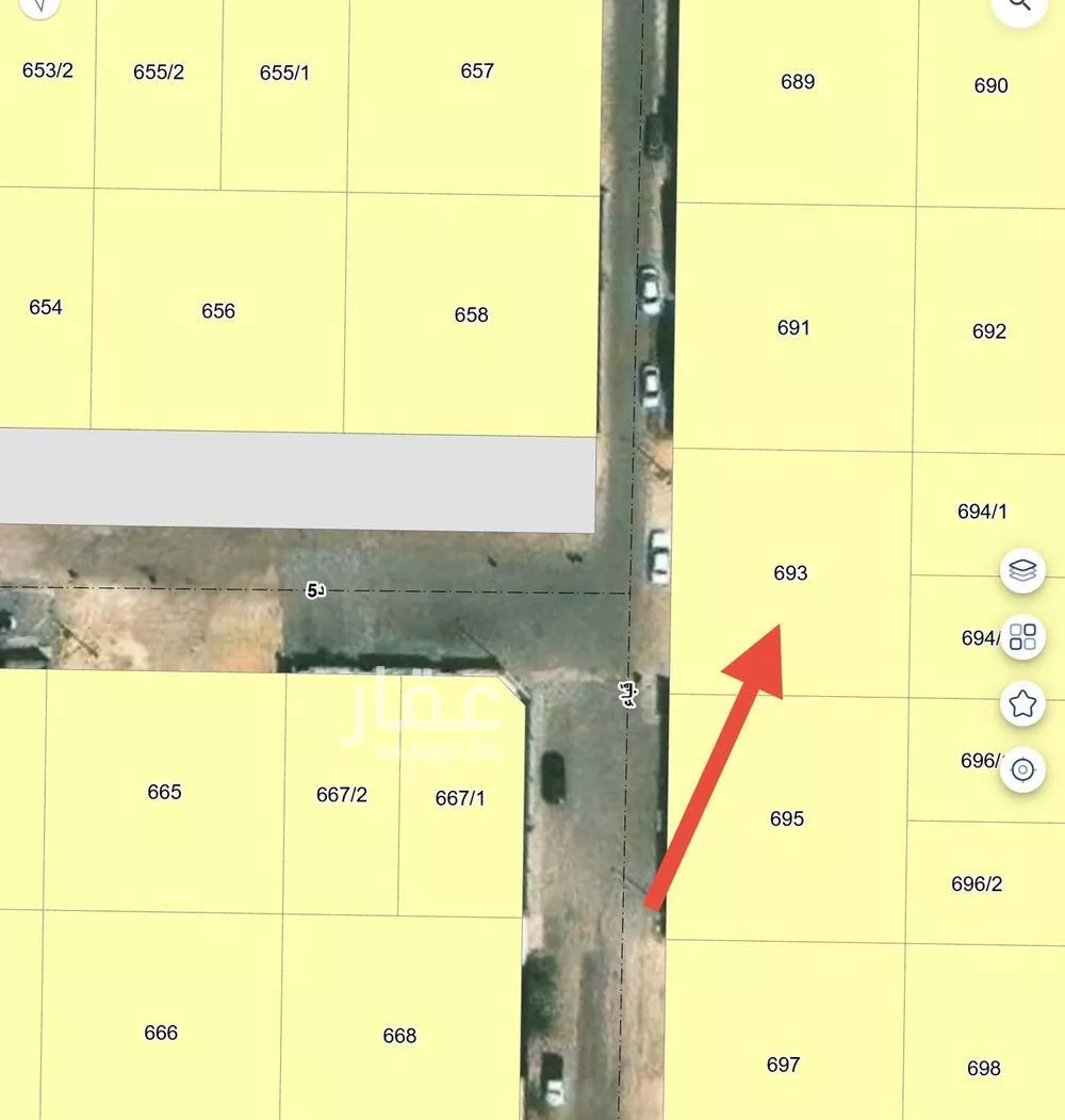 637 sqm land in As Sawari 1