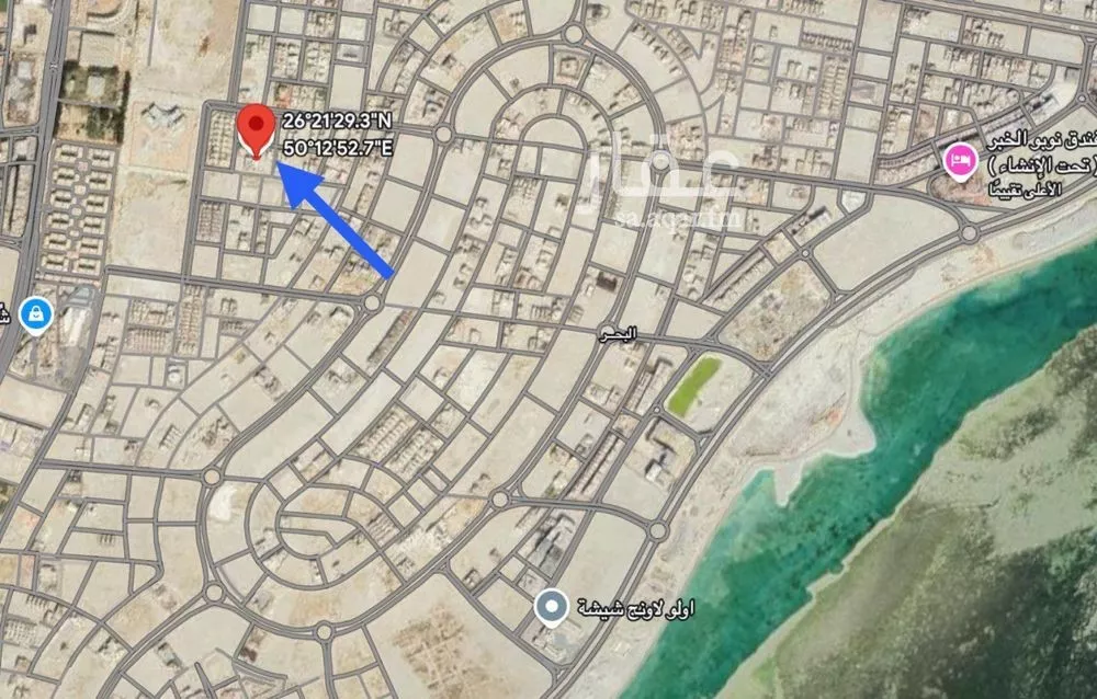 أرض 700 م² في البحر 1