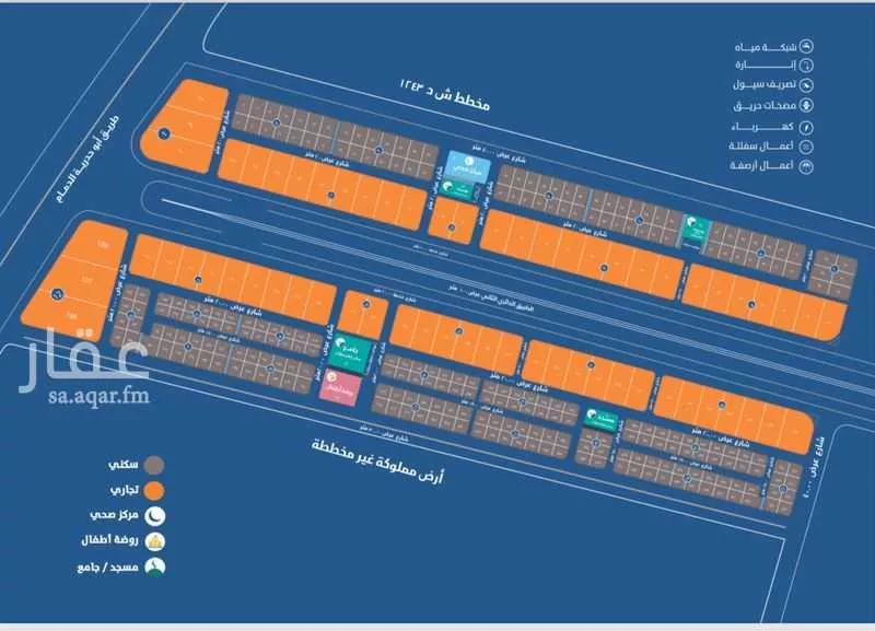 624 sqm land in Ash Shulah