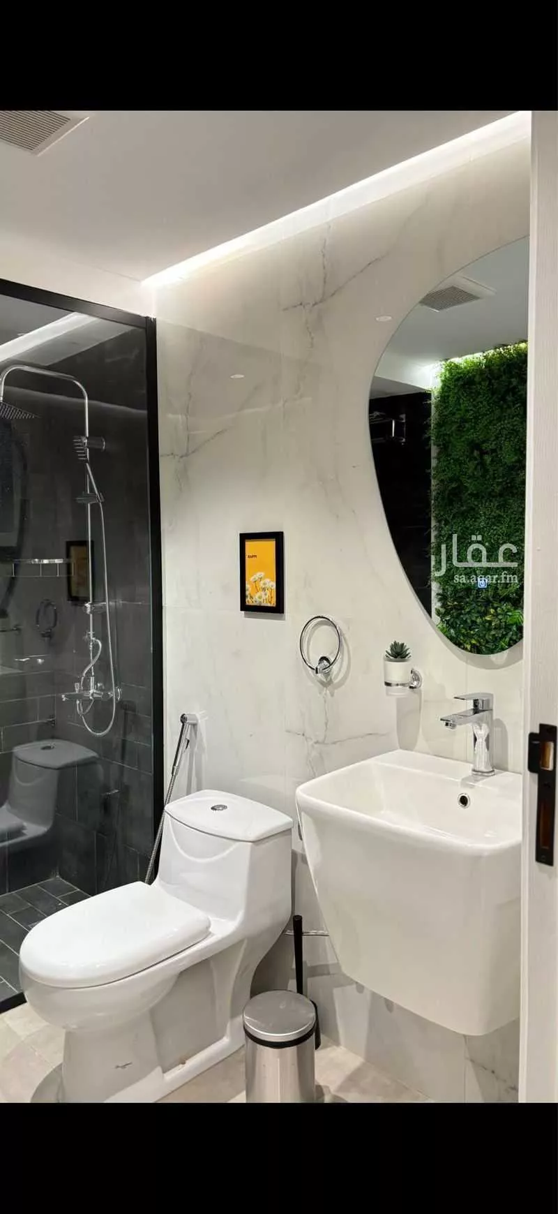 شقة 3 غرف في الملقا 5