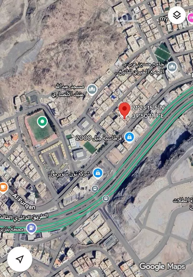 أرض 1000 م² في الهجرة 2