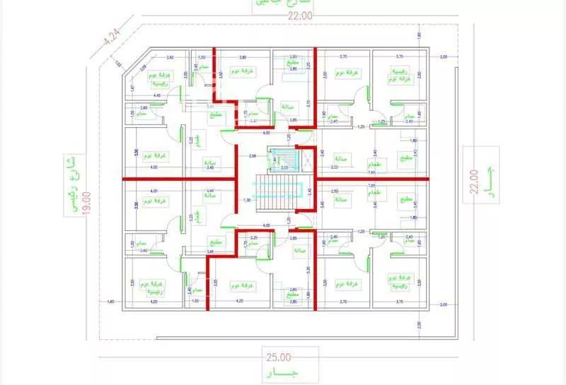 أرض 550 م² في البوادي 1