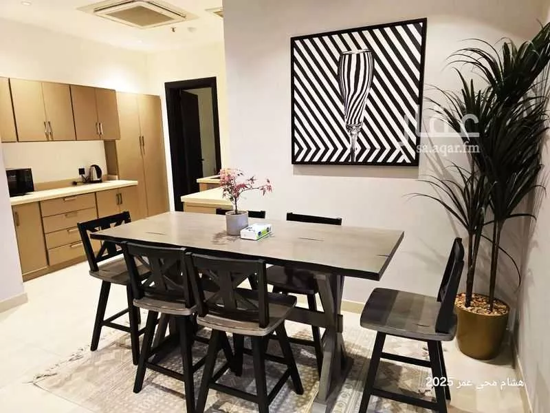 شقة 2 غرف في الملقا 5