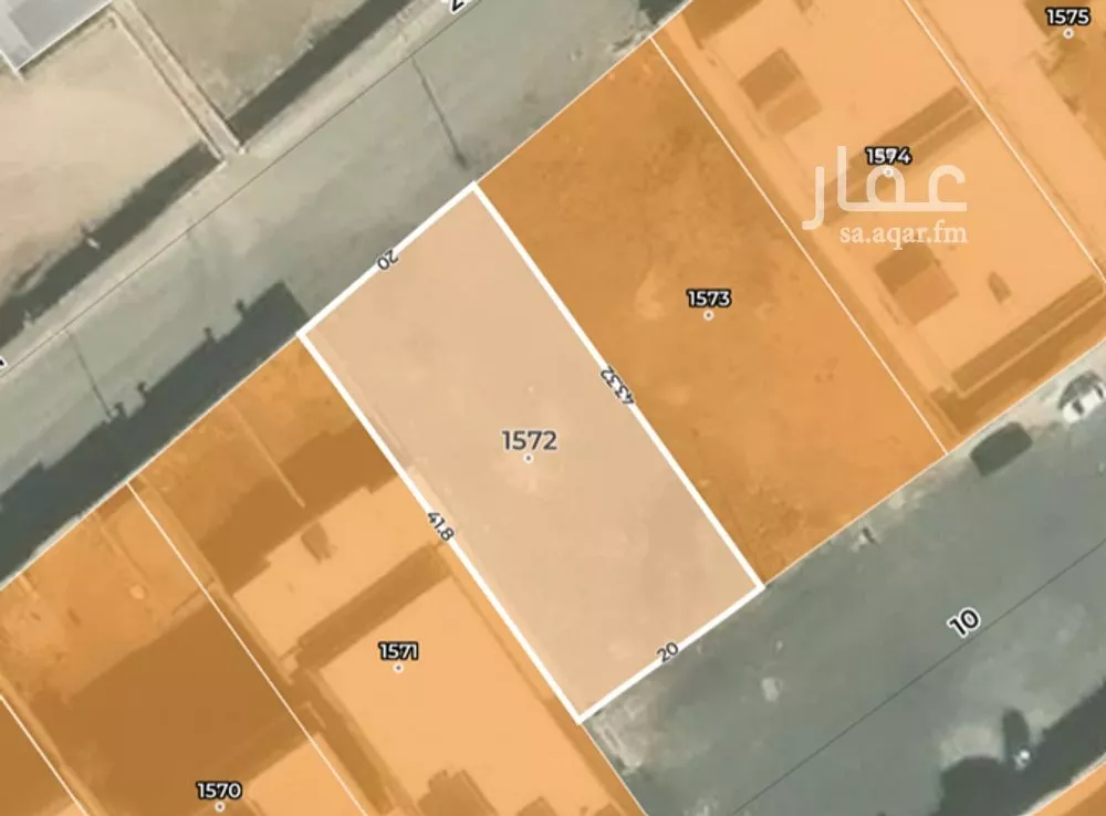 أرض 847 م² في ورقان 2