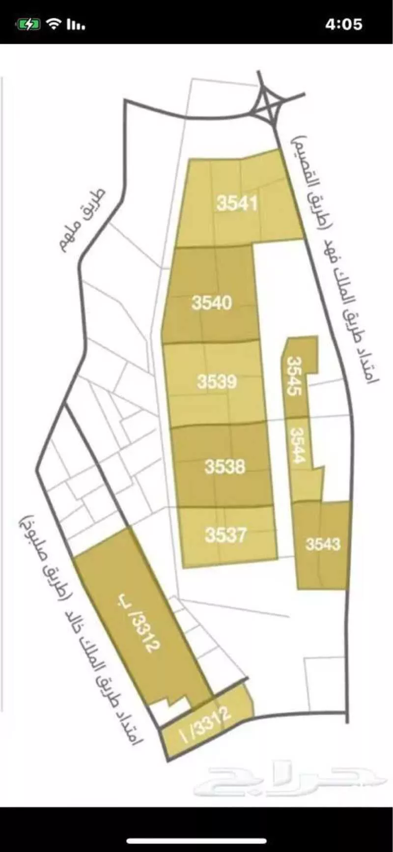 أرض 375 م² في بنبان 3