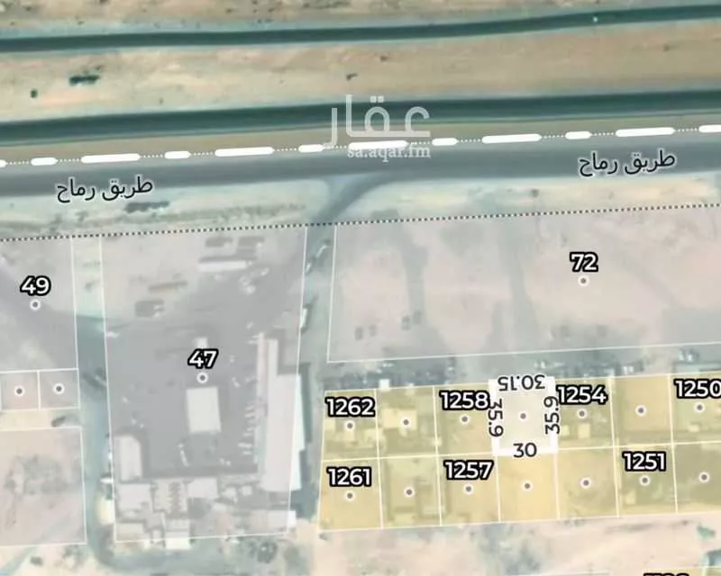 أرض 1080 م² في الشرق 2