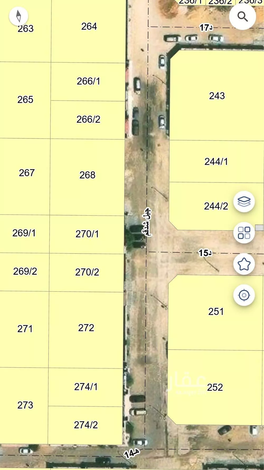 أرض 637 م² في الصواري 5